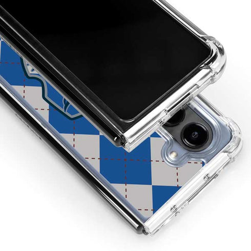 Wizarding Worlds Harry Potter Ravenclaw Crest Galaxy Z Fold5 5G Clear Case